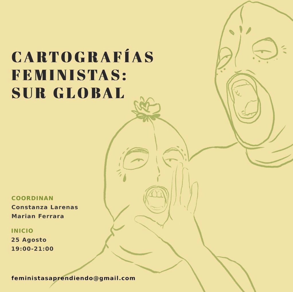 taller cartografías feministas: sur global /&nbsp;2020